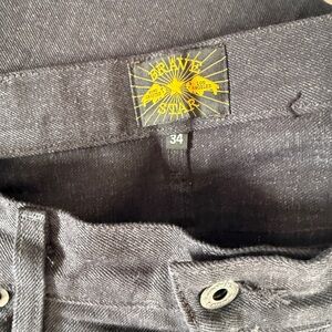 Brave Star Black Relaxed Men's Jeans